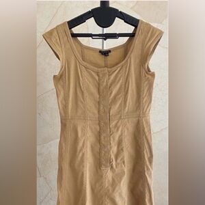 Theory ‘Heidi W’ Safari Midi Dress - size 4